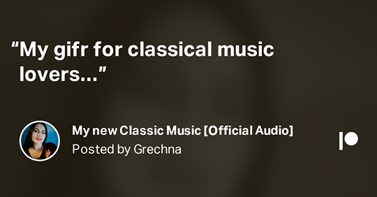 Новий твір для шанувальників класичної музики